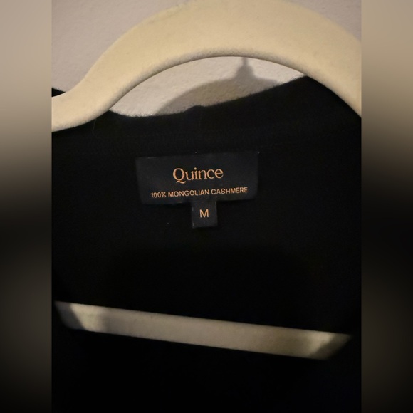 Quince Black Cashmere Sweater - Picture 2 of 5